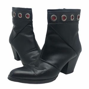 Harley Davidson Black Saunter Ankle Boots